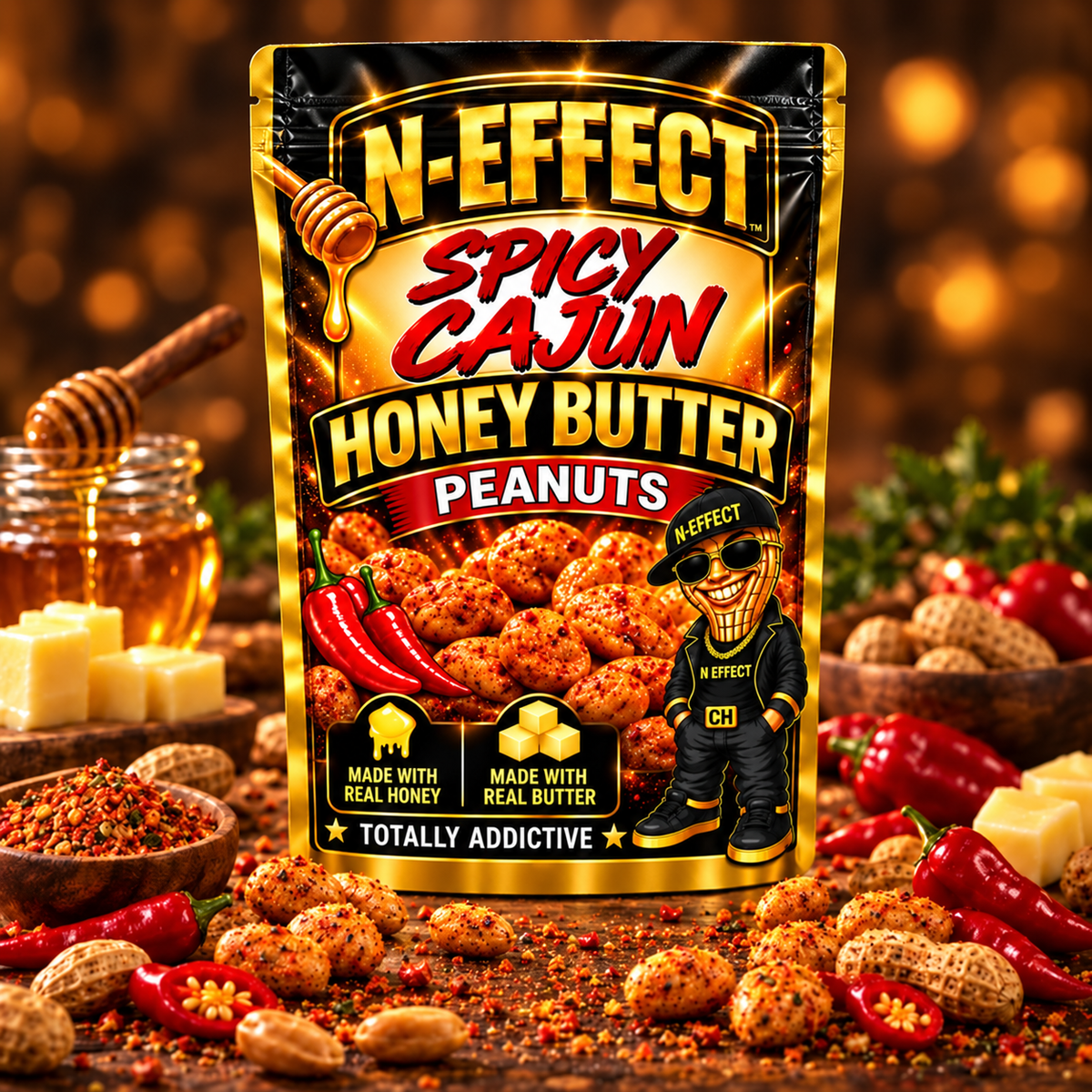 N-Effect Spicy Cajun Honey Butter